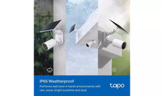 Solar Powered 2K Security Camera Kit